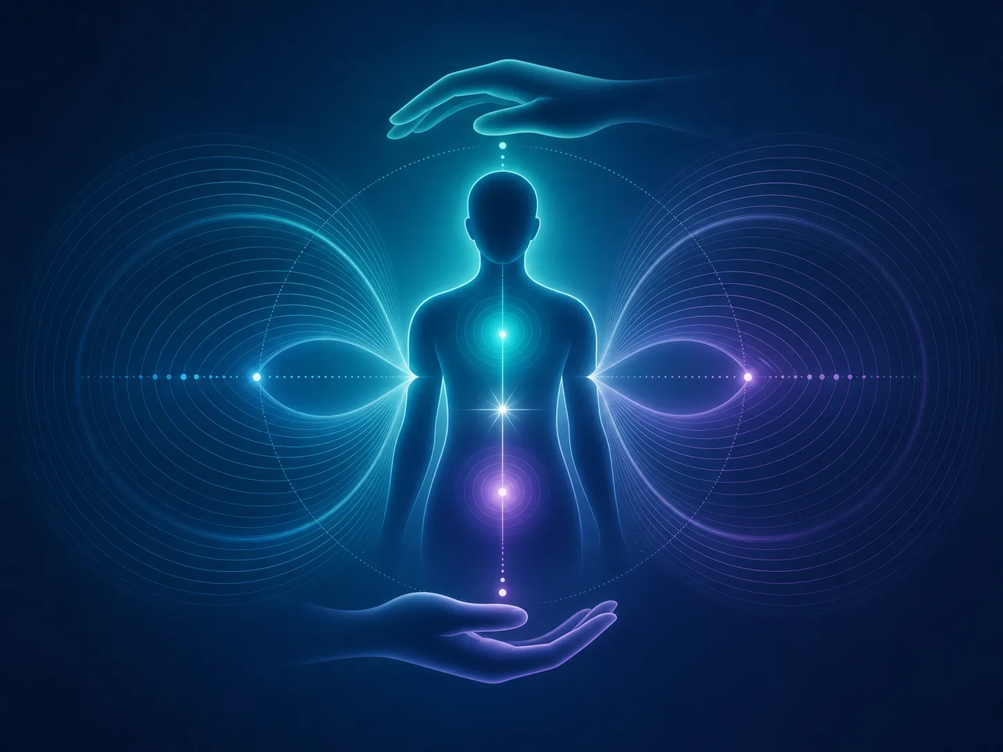 Illustration representing Polarity therapy