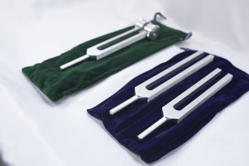 Beginner’s Set tuning forks only: 1 Set of Body Tuners C & G and 1 Otto 128