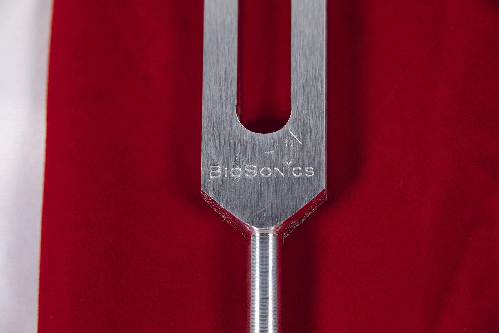 Tuning Fork Unweighted 528 Hz With Blue Bag Biosonics
