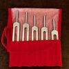 Asteroid Tuning Fork – “Set of 5” with Green pouch