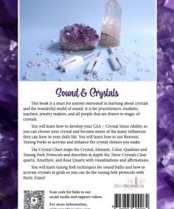 Sound & Crystals book and Body Tuner set- Special