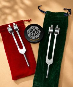 Biosonic weighted Body tuner set with Activator- Otto 128Hz & Low G Fork 192Hz-  bundle