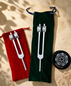Biosonic weighted Body tuner set with Activator- Otto 128Hz & Low G Fork 192Hz-  bundle