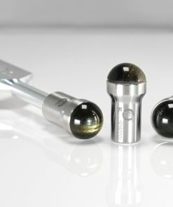 Gem Foot- “Gold Obsidian” (15mm)