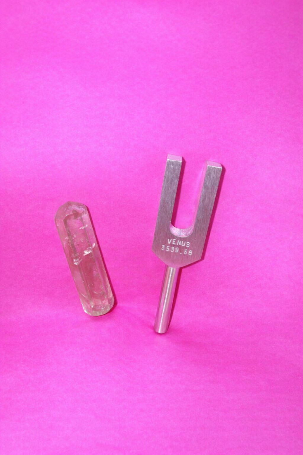 Love Bundle #1- Venus crystal tuner and crystal wand