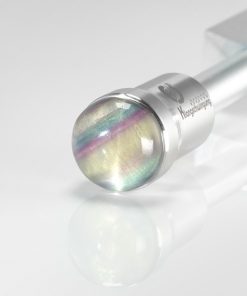 Gem Foot- “Rainbow Fluorite” (15mm)
