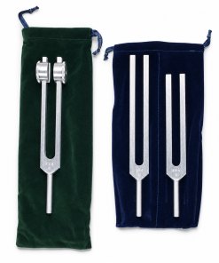 Beginner’s Set tuning forks only: 1 Set of Body Tuners unweighted C & G and 1 Otto 128 weighted