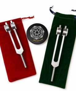 Biosonic weighted Body tuner set with Activator- Otto 128Hz & Low G Fork 192Hz- bundle