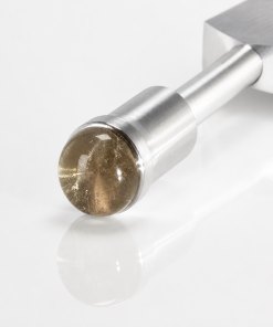 Gem Foot- “Smoky Quartz” (15mm) (does not include Otto Tuner)