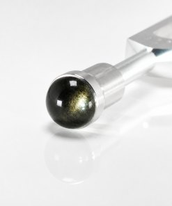 Gem Foot- “Gold Obsidian” (15mm) (does not include Otto Tuner)