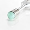 Gem Foot- “Amazonite” (15mm) (does not include Otto Tuner) on a clean BioSonics studio background