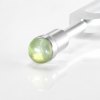 Gem Foot- “Prehnite” (15mm) (does not include Otto Tuner) on a clean BioSonics studio background