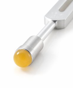 Gem Foot- “Orange Calcite” (15mm) (does not include Otto Tuner)