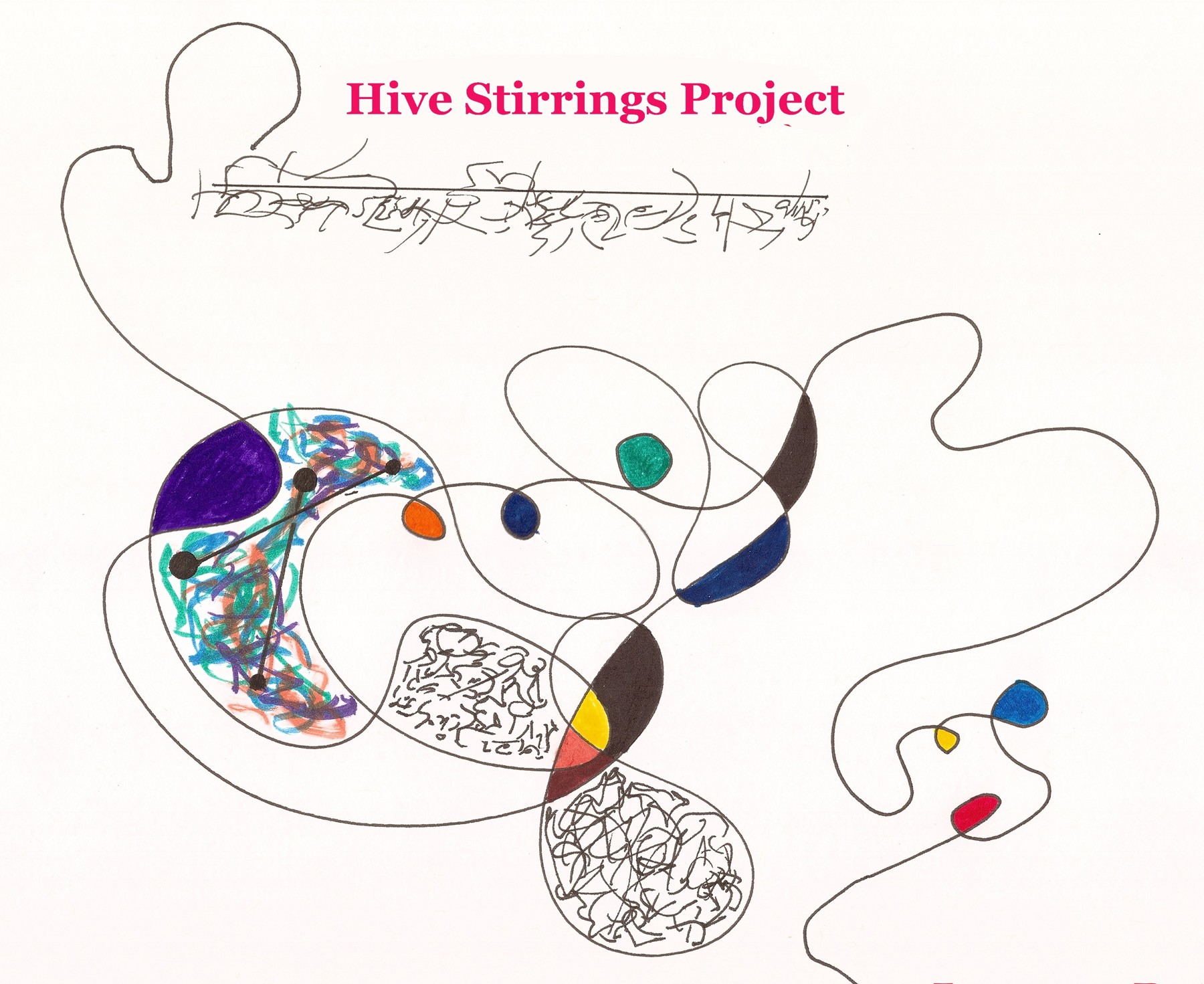 Hive Stirrings Project cover artwork by John Beaulieu